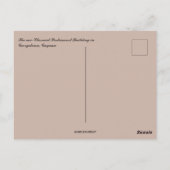 Carte Postale Bâtiment du Parlement à Georgetown Guyana (Dos)