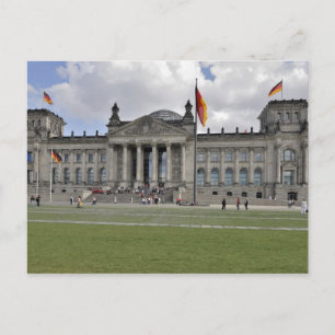 Carte Postale bâtiment du Reichstag allemand