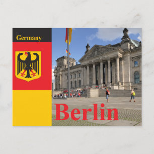 Carte Postale Bâtiment du Reichstag. Berlin, Allemagne