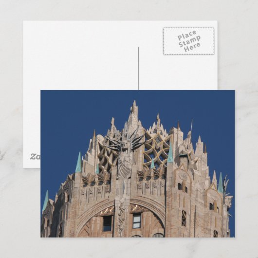 Carte Postale Bâtiment électrique général (Devant / Derrière)