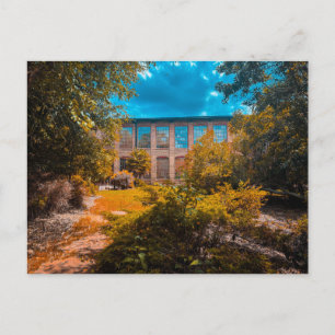 Carte Postale Bâtiment en briques envahi par la nature