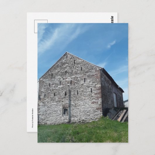 Carte Postale Bâtiment En Pierre À Ephrata, Pennsylvanie (Devant / Derrière)