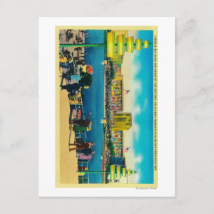 Carte Postale Bâtiment fédéral et lacs des Nations
