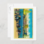 Carte Postale Bâtiment fédéral et lacs des Nations (Devant / Derrière)