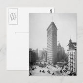 Carte Postale Bâtiment Flatiron, 1905 (Devant / Derrière)
