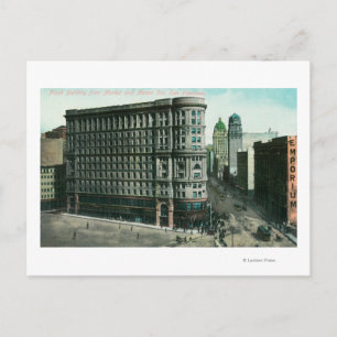 Carte Postale Bâtiment Flood depuis les rues Market et Mason