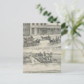 Carte Postale Bâtiment forestier, ferme du comté de Yolo (Debout devant)