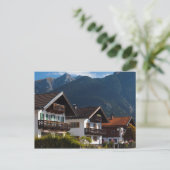 Carte Postale Bâtiment graffito bavarois (Debout devant)