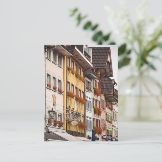 Carte Postale Bâtiment le long de Kaiserstrasse (Debout devant)