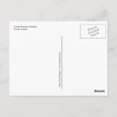 Carte Postale Bâtiment municipal de Tempe (Dos)