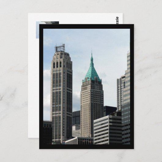 Carte Postale Bâtiment NYC (Devant / Derrière)