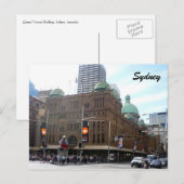 Carte Postale bâtiment QV Sydney (Devant / Derrière)