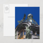 Carte Postale Bâtiment Singer, détail (Devant / Derrière)