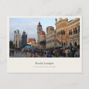 Carte Postale Bâtiment Sultan Abdul Samad à Kuala Lumpur