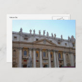 Carte Postale bâtiment vatican (Devant / Derrière)