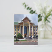 Carte Postale bâtiment vientiane (Debout devant)