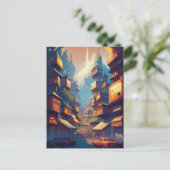 Carte Postale Bâtiments (Debout devant)