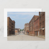 Carte Postale Bâtiments à Burlington, Iowa (Devant / Derrière)