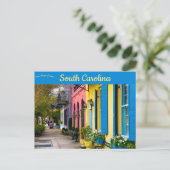 Carte Postale Bâtiments à Charleston Caroline du Sud (Debout devant)