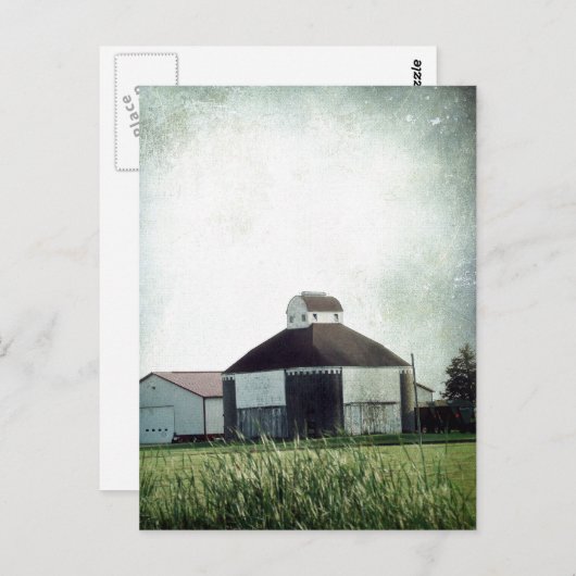 Carte Postale Bâtiments agricoles (Devant / Derrière)