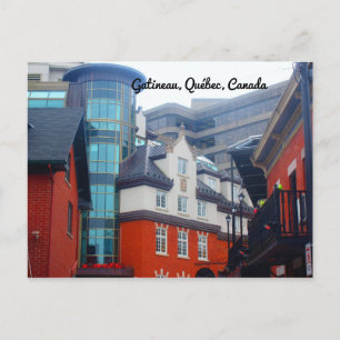 Carte Postale Bâtiments anciens et nouveaux Centre-ville Vieux-H