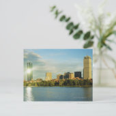 Carte Postale Bâtiments au coucher du soleil, John Hancock Tower (Debout devant)