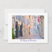 BÂTIMENTS AUX COULEURS PASTEL/PROVENCE