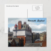 Carte Postale bâtiments de newcastle (Devant / Derrière)