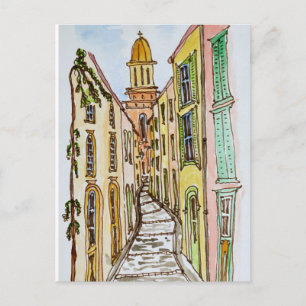Carte Postale Bâtiments de Saint-Tropez Côte d'Azur, France