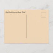 Carte Postale Bâtiments de terre à Fada Tchad (Dos)