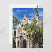 Carte Postale Bâtiments en parc de Balboa (Devant / Derrière)