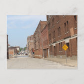Carte Postale Bâtiments et IMPASSE à Burlington, Iowa (Devant)