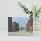 Carte Postale Bâtiments et pas de sortie à Burlington, Iowa (Debout devant)