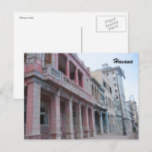 Carte Postale bâtiments havana (Devant / Derrière)