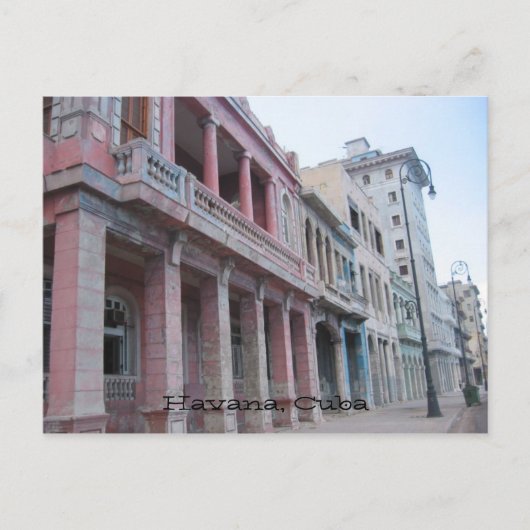 Carte Postale bâtiments havana (Devant)