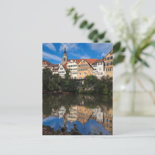 Carte Postale Bâtiments Le long de la rivière | Allemagne (Debout devant)