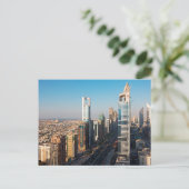Carte Postale Bâtiments le long de Sheikh Zayed Road, Dubaï (Debout devant)