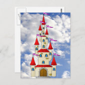 Carte Postale Bâtir des châteaux dans le ciel (Devant / Derrière)