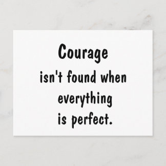 Carte Postale Bâtir le courage