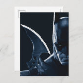 Carte Postale Batman : Arkham Asylum | Batman Closeup (Devant / Derrière)