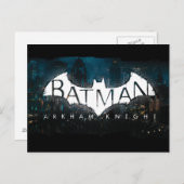 Carte Postale Batman Arkham Knight Gotham Logo (Devant / Derrière)