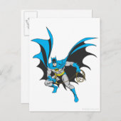 Carte Postale Batman avec corde (Devant / Derrière)