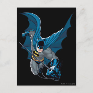 Carte Postale Batman balance de la corde
