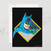 Carte Postale Batman Bust (Devant / Derrière)