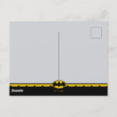 Carte Postale Batman | Chalkboard Joyeux Merci d'anniversaire (Dos)