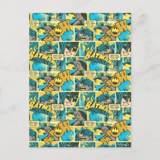 Carte Postale Batman Comic Capteurs Motif 2 (Devant)