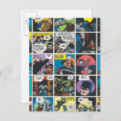 Carte Postale Batman Comic Panel 5x5 (Devant / Derrière)