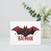 Carte Postale Batman Crimson Gotham Icône (Debout devant)