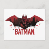 Carte Postale Batman Crimson Gotham Icône (Devant)