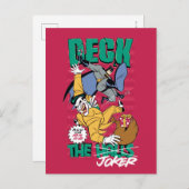 Carte Postale Batman | Deck The Joker (Devant / Derrière)